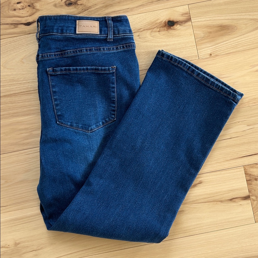 Tahari Daphne High Rise Size 14P Jeans
